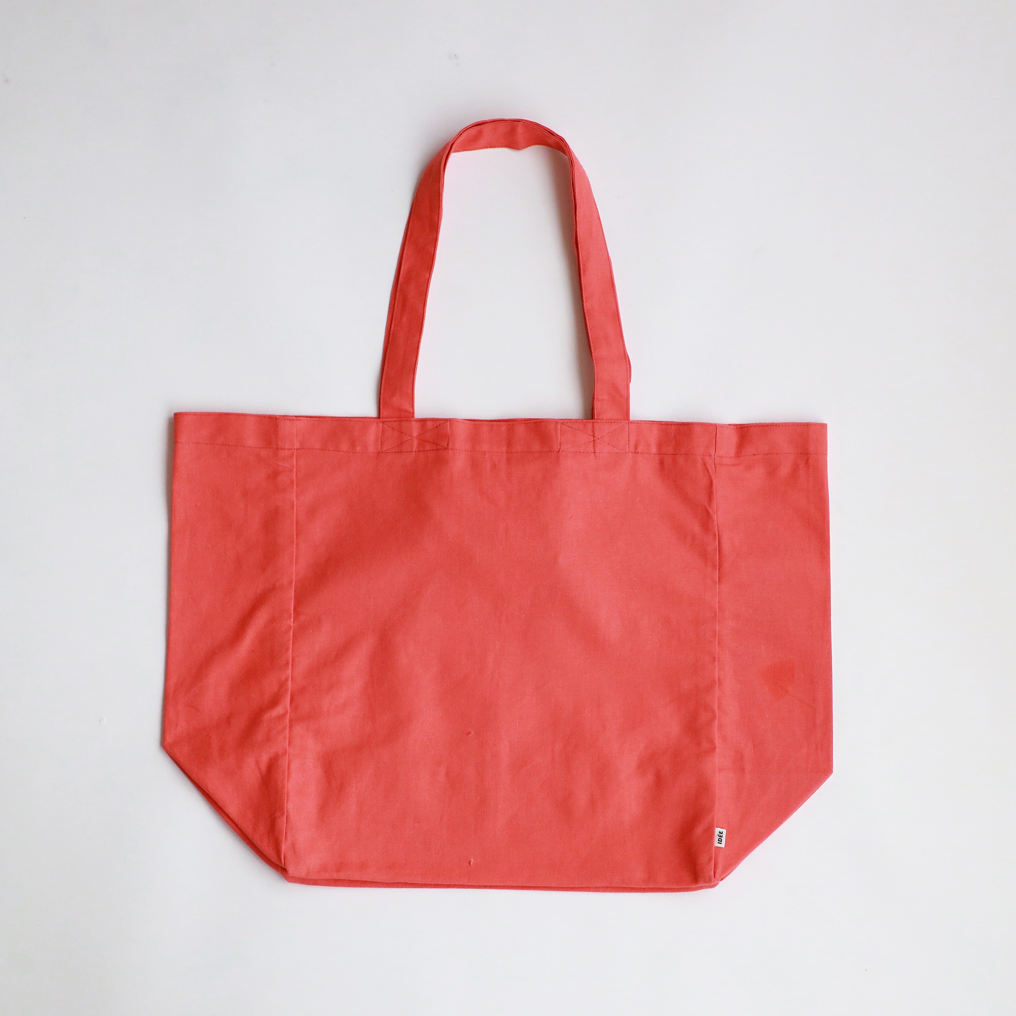 ［ＩＤＥＥ］Ｌｉｎｅｎ　Ｃｏｔｔｏｎ　Ｔｏｔｅ　Ｂａｇ　Ｏｒａｎｇｅ