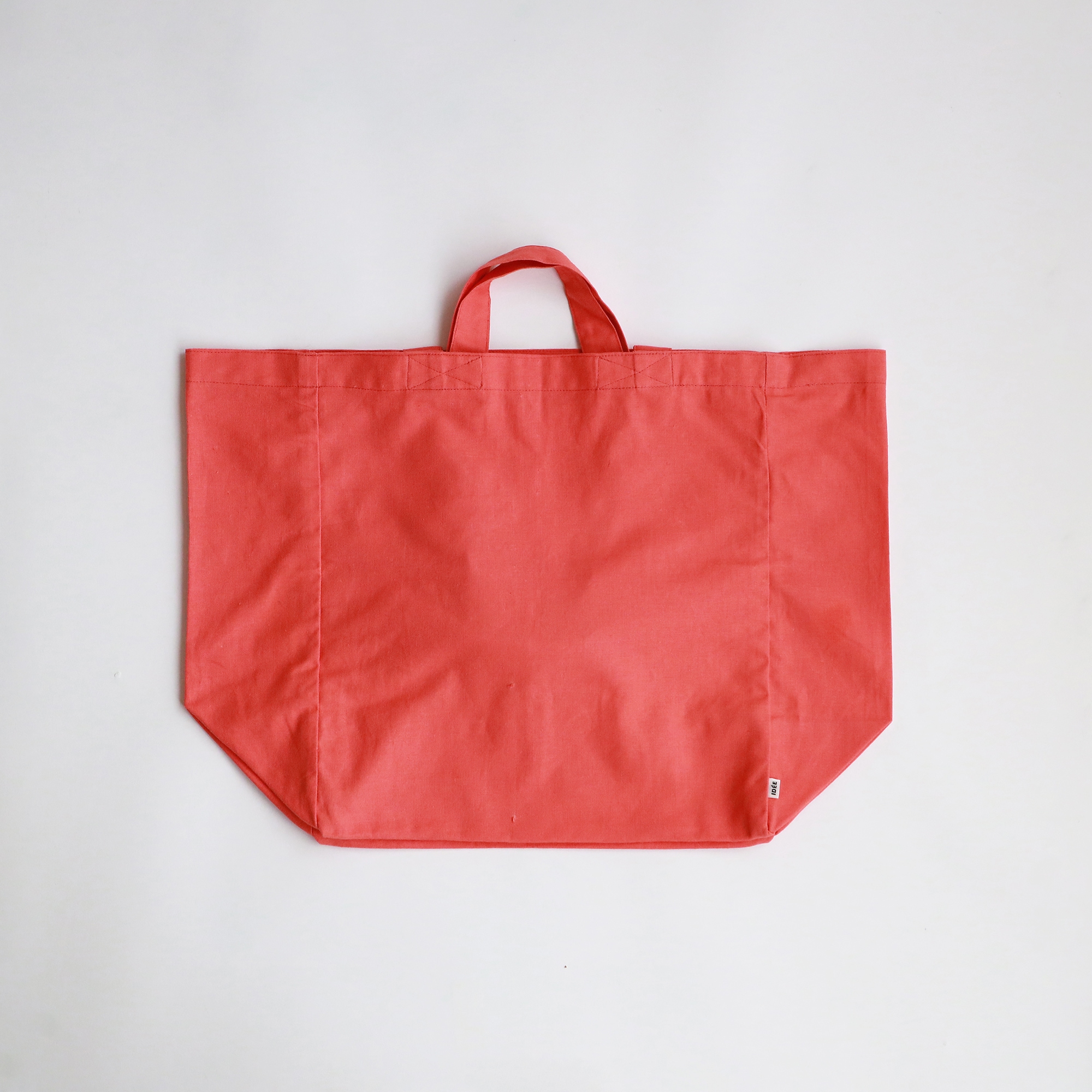［ＩＤＥＥ］Ｌｉｎｅｎ　Ｃｏｔｔｏｎ　Ｔｏｔｅ　Ｂａｇ　Ｏｒａｎｇｅ