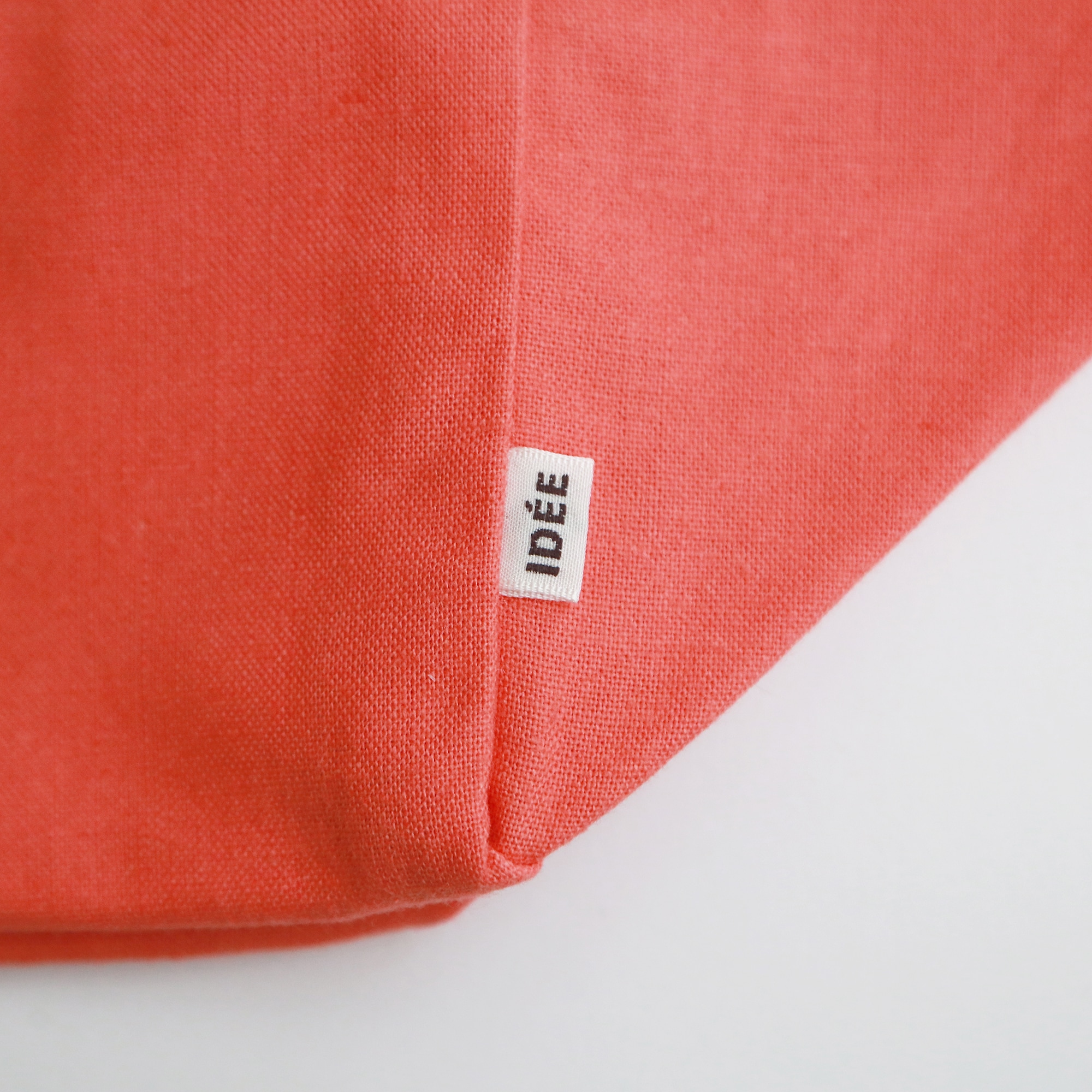 ［ＩＤＥＥ］Ｌｉｎｅｎ　Ｃｏｔｔｏｎ　Ｔｏｔｅ　Ｂａｇ　Ｏｒａｎｇｅ