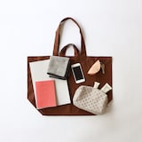 ［ＩＤＥＥ］Ｌｉｎｅｎ　Ｃｏｔｔｏｎ　Ｔｏｔｅ　Ｂａｇ　Ｏｒａｎｇｅ
