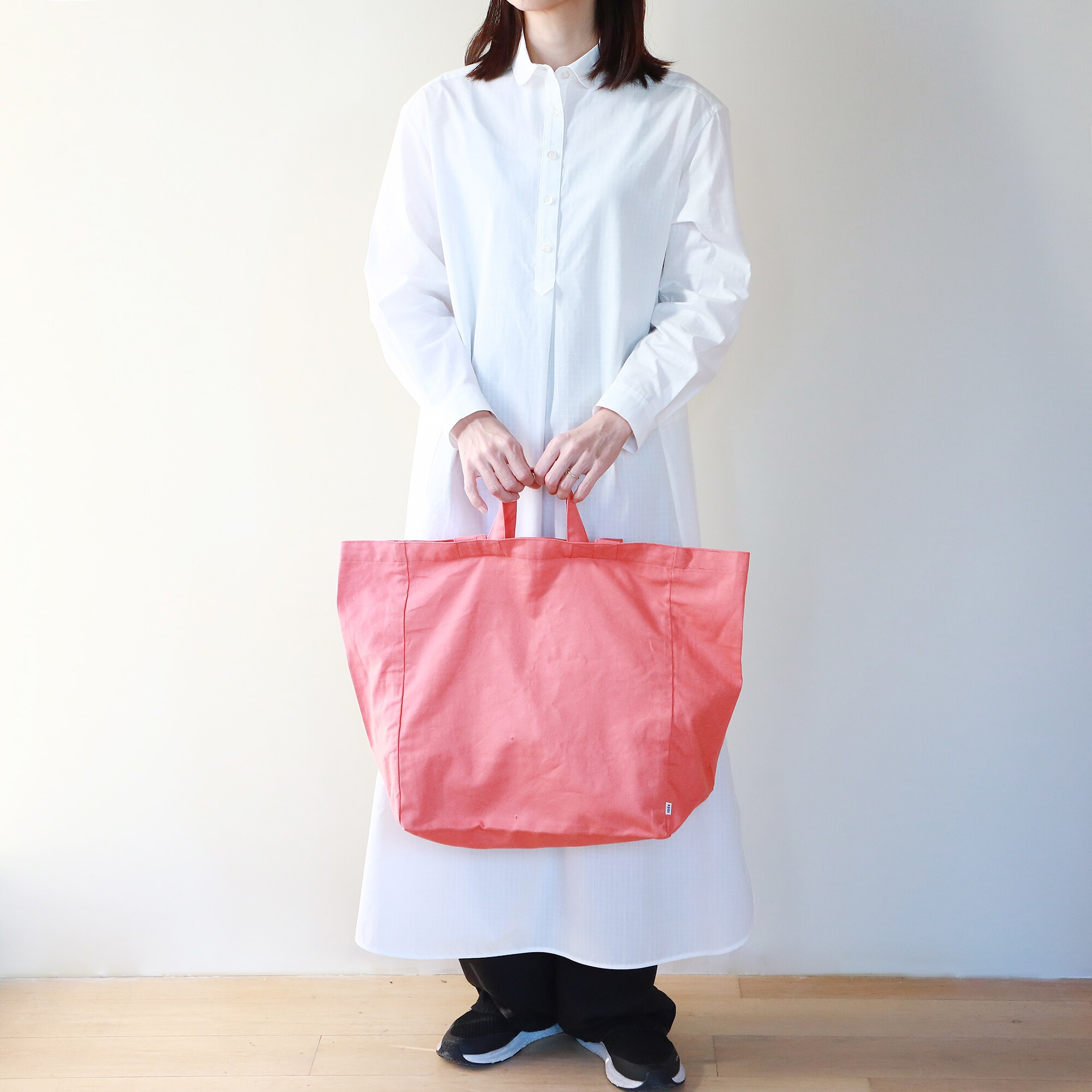 ［ＩＤＥＥ］Ｌｉｎｅｎ　Ｃｏｔｔｏｎ　Ｔｏｔｅ　Ｂａｇ　Ｏｒａｎｇｅ