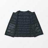 婦人　軽量ダウンノーカラーベスト（帯電防止裏地）