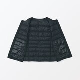 婦人　軽量ダウンノーカラーベスト（帯電防止裏地）