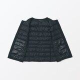 婦人　軽量ダウンノーカラーベスト（帯電防止裏地）