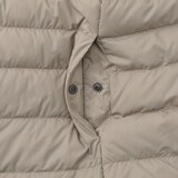 婦人　軽量ダウンノーカラーベスト（帯電防止裏地）