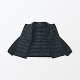 婦人　軽量ダウンノーカラージャケット（帯電防止裏地）