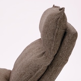 ハイバック座椅子　ブラウン