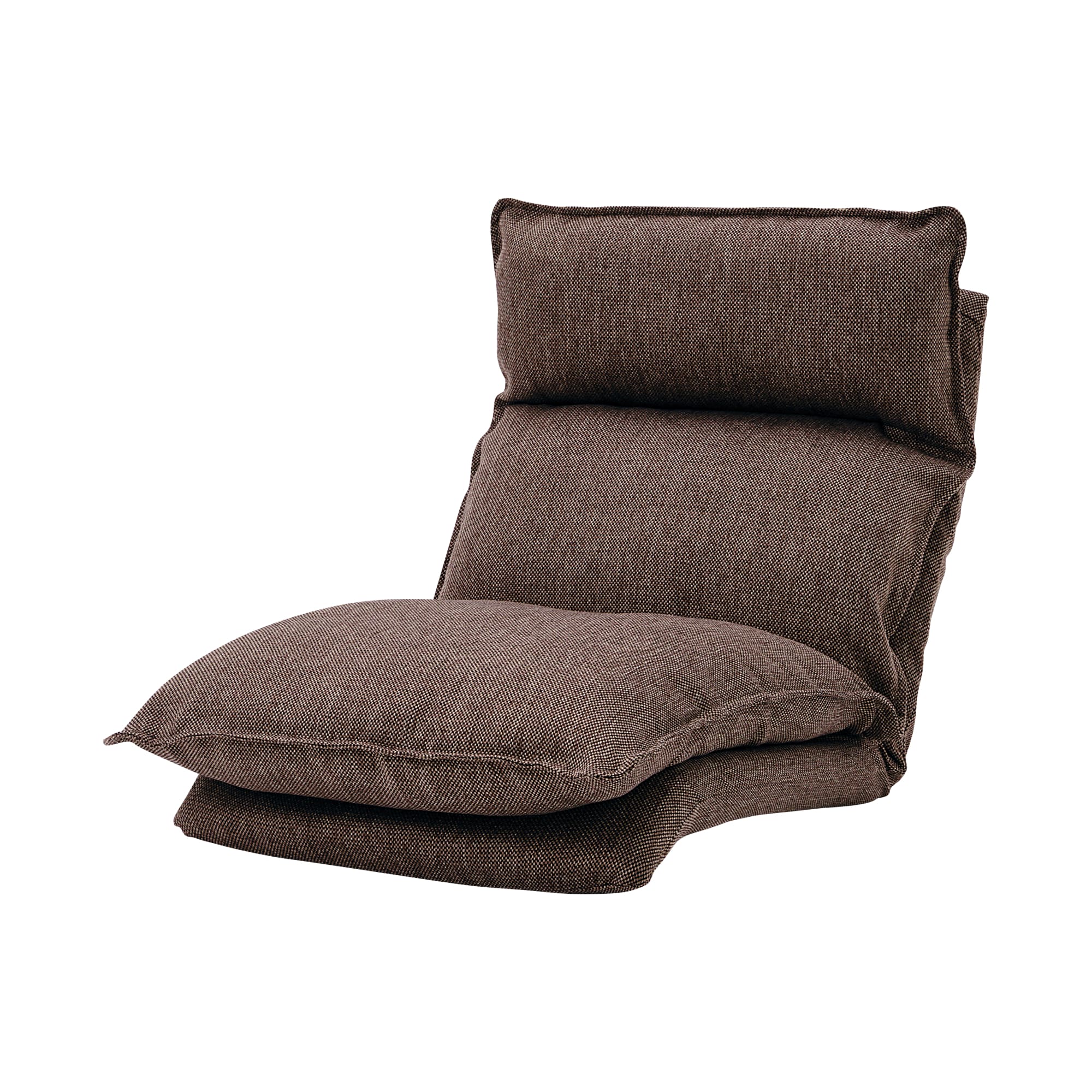 ハイバック座椅子　ブラウン