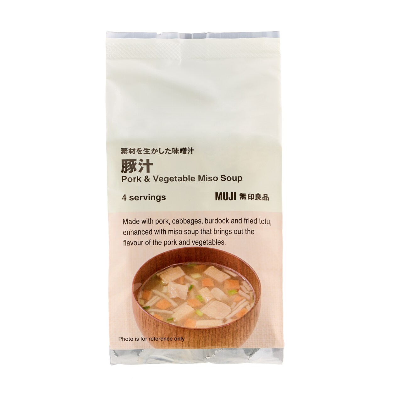 （香港）素材を生かした味噌汁　豚汁