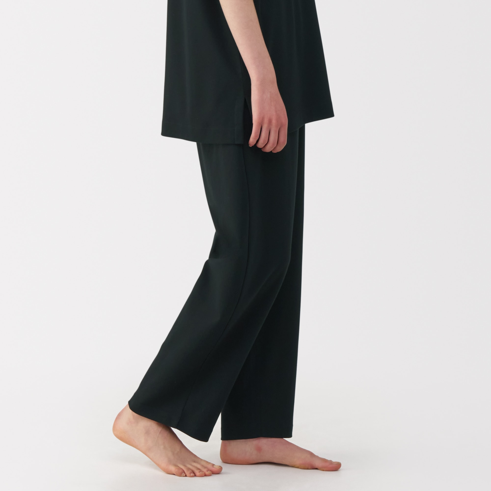 男女兼用　スムースジャージーリラックスパンツ