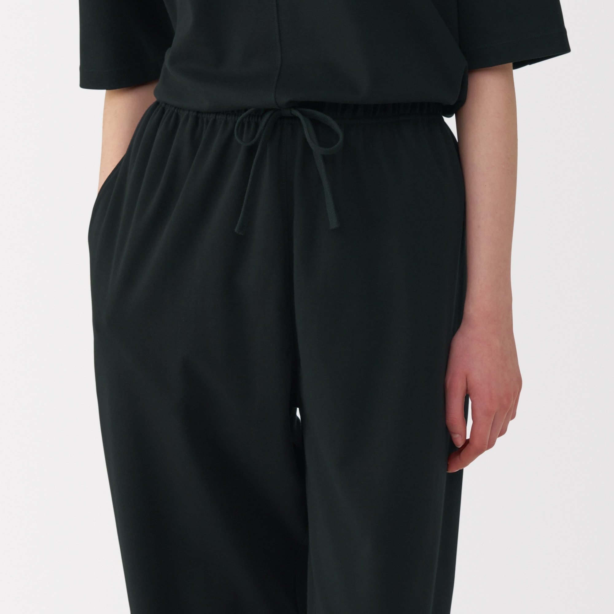 男女兼用　スムースジャージーリラックスパンツ