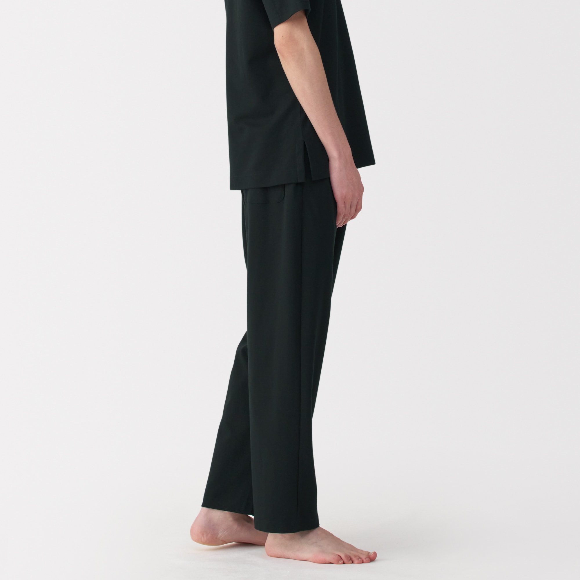 男女兼用 スムースジャージーリラックスパンツ | 無印良品