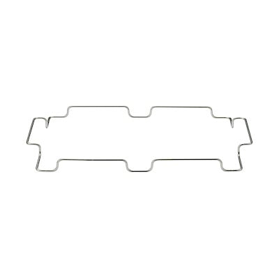 【パーツ】ペダル式ダストボックス　両開きフタ付き　袋止めワイヤー