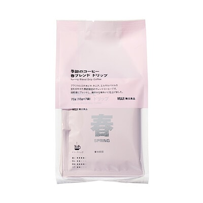 【１月下旬発売予定】季節のコーヒー　春ブレンド　ドリップ　７０ｇ（１０ｇ×７袋）