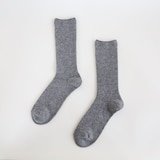 ［ＩＤＥＥ］Ｃａｓｈｍｅｒｅ　Ｓｏｃｋｓ　Ｇｒａｙ　Ｌサイズ