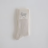 ［ＩＤＥＥ］Ｃａｓｈｍｅｒｅ　Ｓｏｃｋｓ　Ｅｃｒｕ　Ｍサイズ