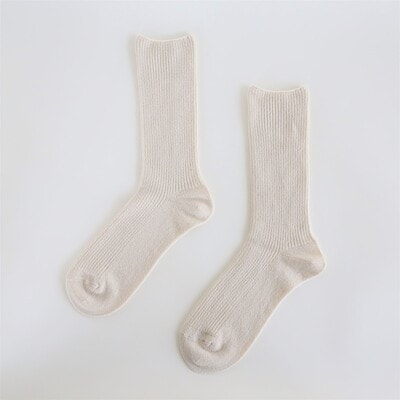 ［ＩＤＥＥ］Ｃａｓｈｍｅｒｅ　Ｓｏｃｋｓ　Ｅｃｒｕ　Ｌサイズ