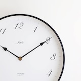 ［ＩＤＥＥ］ＩＤＥＥ　ＴＩＭＩＮＧ　掛け時計　２５０ｍｍ　アラビア数字（アルミ）