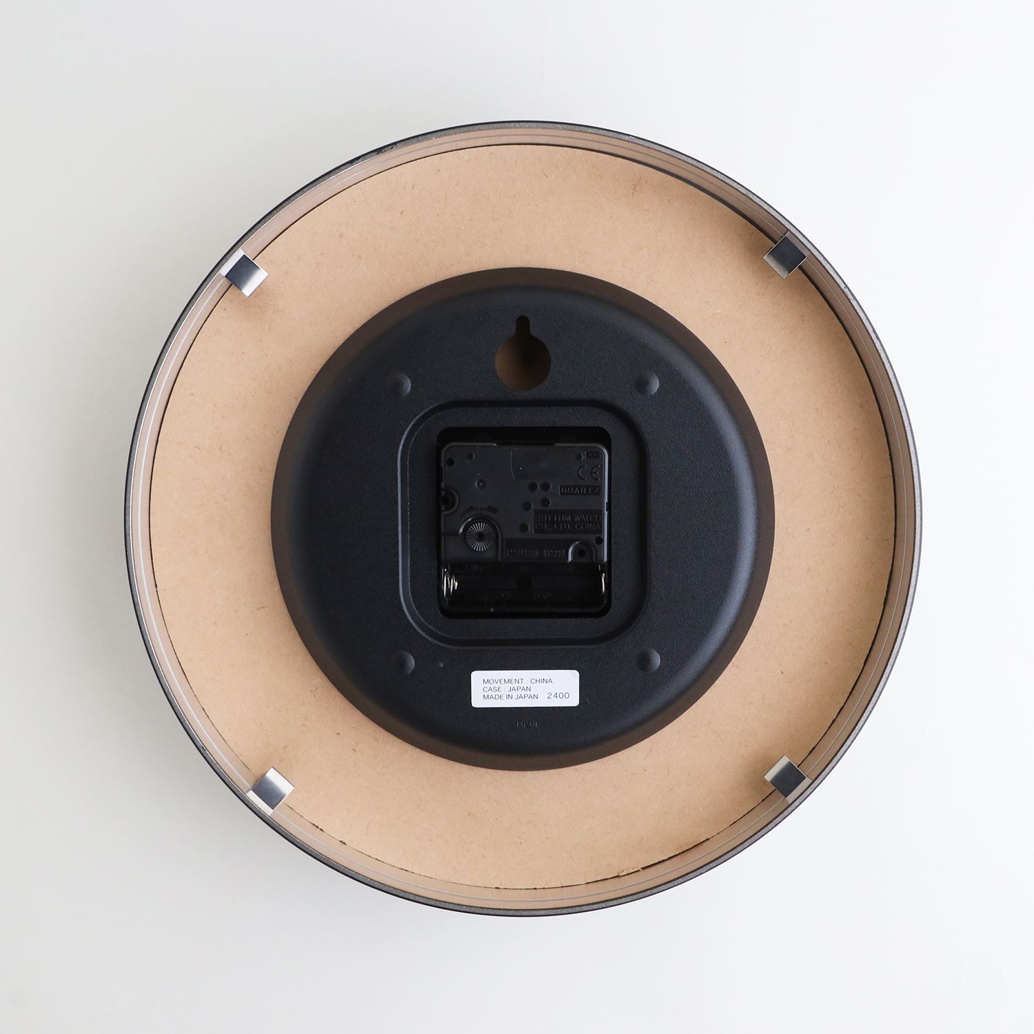 ［ＩＤＥＥ］ＩＤＥＥ　ＴＩＭＩＮＧ　掛け時計　２５０ｍｍ　アラビア数字（アルミ）