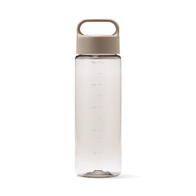 【８月下旬発売予定】持ち運びやすい　目盛り付き　ドリンクボトル　約５００ｍＬ