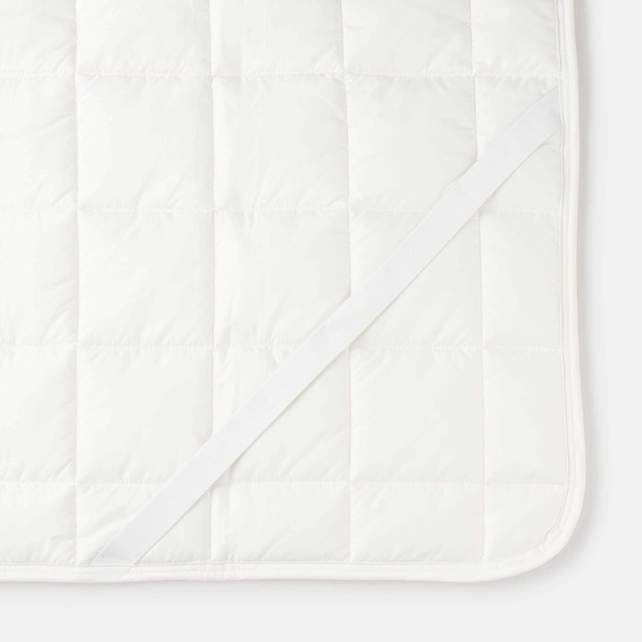 ウール混わたベッドパッド・ゴム付／Ｓ