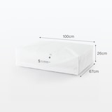 防ダニ　カバーが洗える敷ふとん／Ｓ