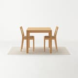 洗いざらしの綿キルティングラグ