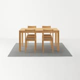 洗いざらしの綿キルティングラグ