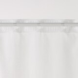 ポリエステルスラブボイルノンプリーツカーテン