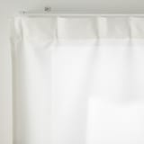 熱を通しにくく透けにくいレースノンプリーツカーテン