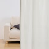 熱を通しにくく透けにくいレースノンプリーツカーテン