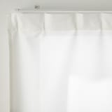 熱を通しにくく透けにくいレースノンプリーツカーテン