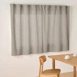 綿洗いざらし平織ノンプリーツカーテン