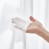 綿ボイルノンプリーツレースカーテン