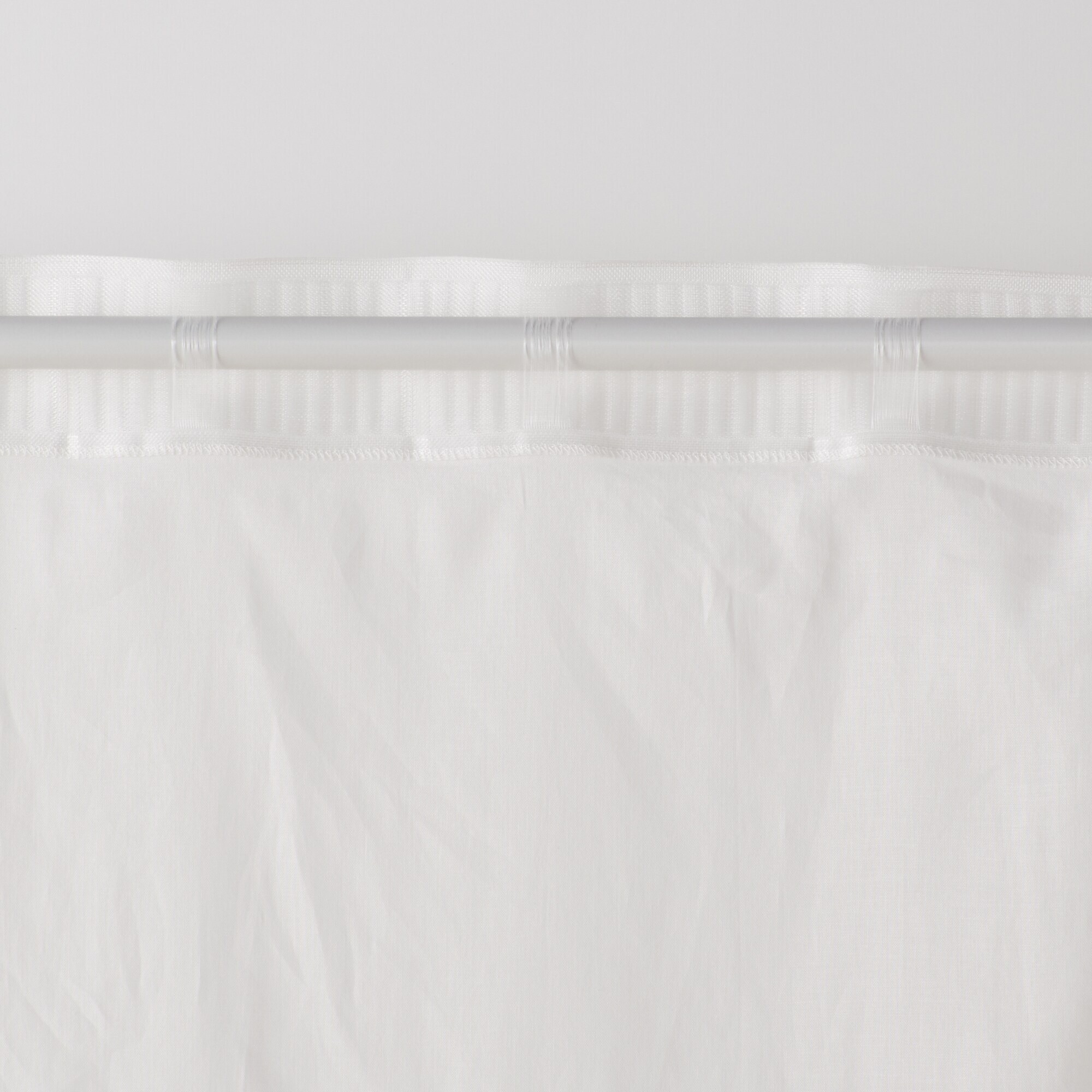 綿ボイルノンプリーツレースカーテン