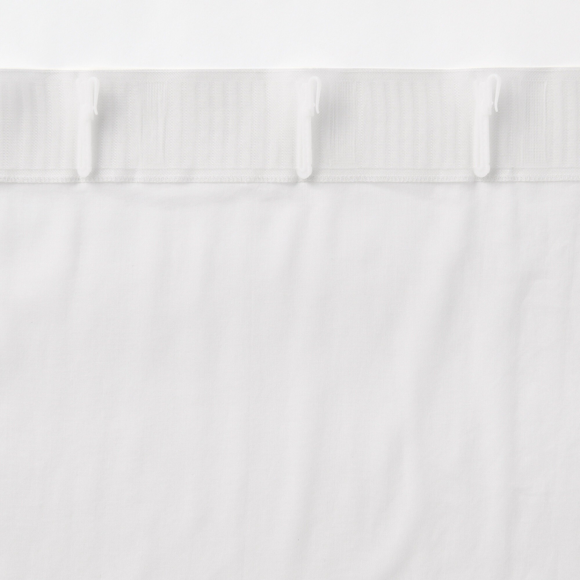 綿ボイルノンプリーツレースカーテン