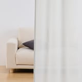 防カビ　ポリエステルノンプリーツレースカーテン