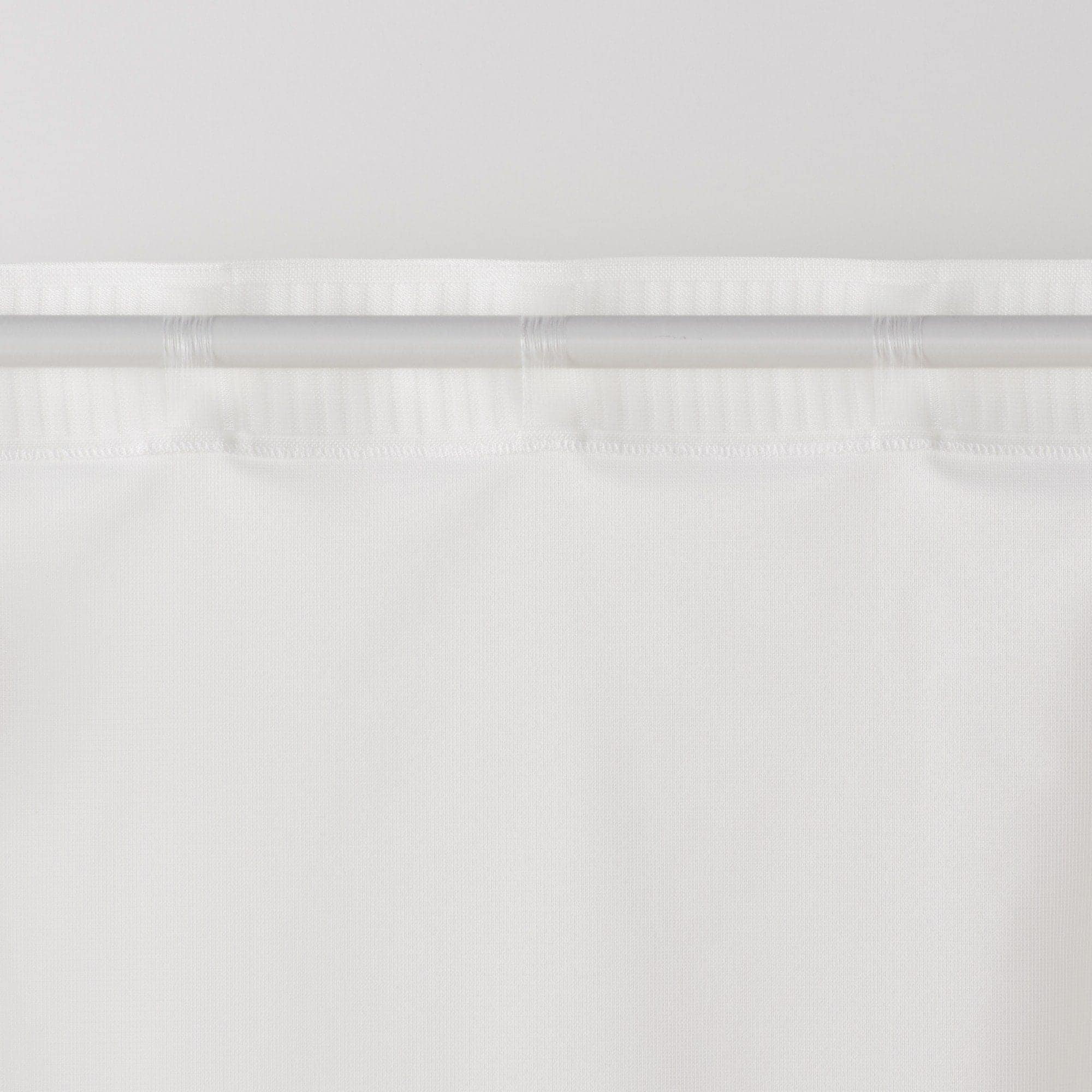 防カビ　ポリエステルノンプリーツレースカーテン