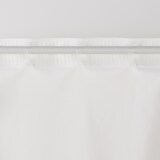 防カビ　ポリエステルノンプリーツレースカーテン