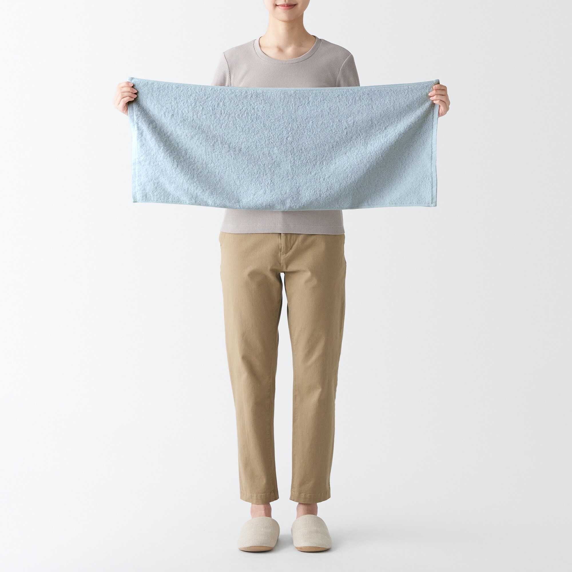 やわらか薄手フェイスタオル