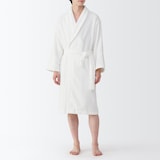 ふっくらパイルバスローブ