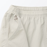 紳士　撥水ナイロンポケッタブルショートパンツ