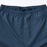 紳士　撥水ナイロンポケッタブルショートパンツ