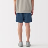 紳士　撥水ナイロンポケッタブルショートパンツ