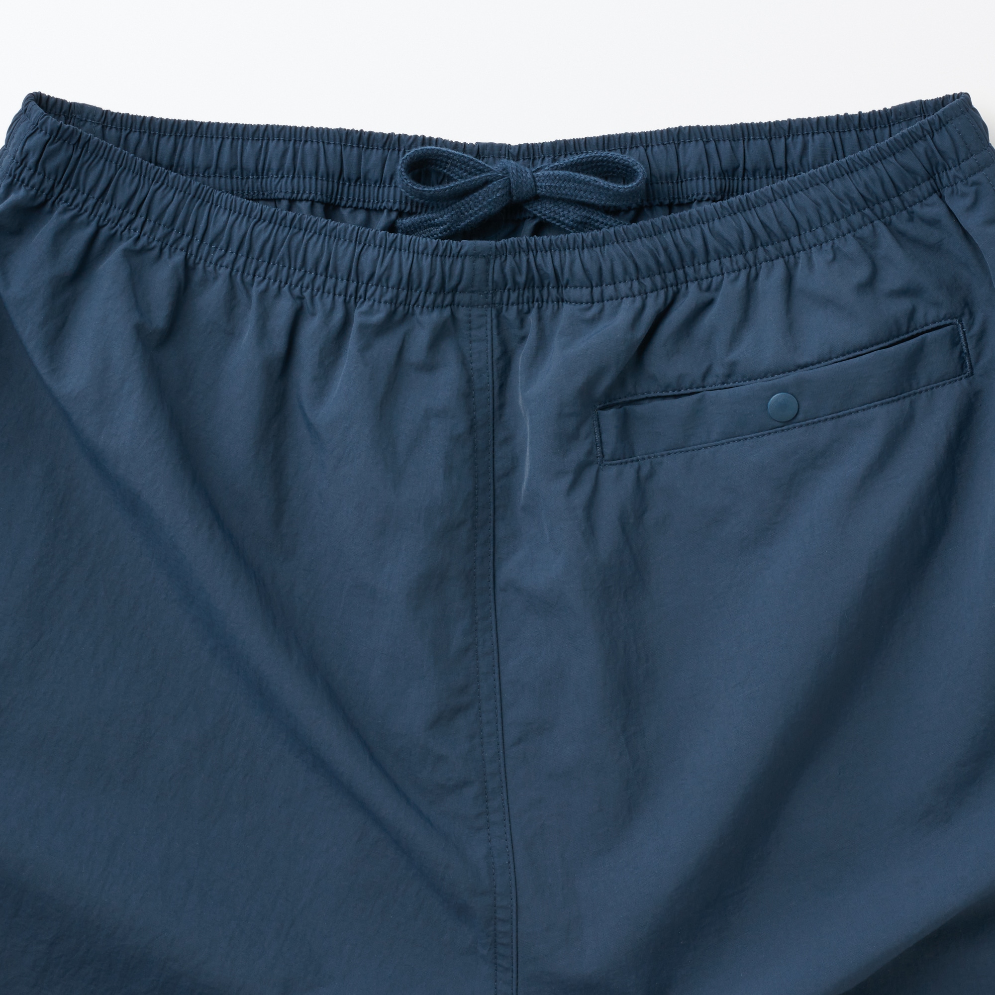 紳士　撥水ナイロンポケッタブルショートパンツ