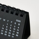 デスクトップミニカレンダー・２０２５年１２月始まり