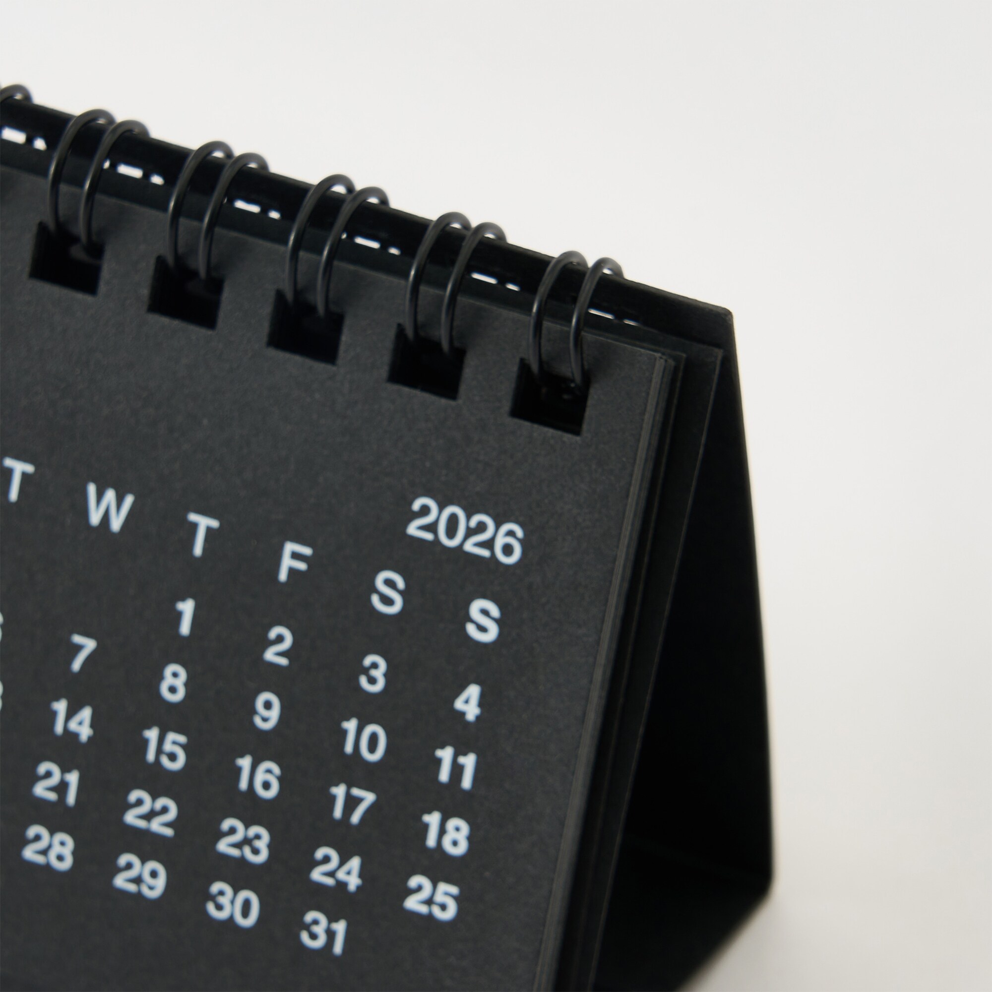 デスクトップミニカレンダー・２０２５年１２月始まり