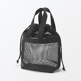 立体メッシュ持ち手付き巾着