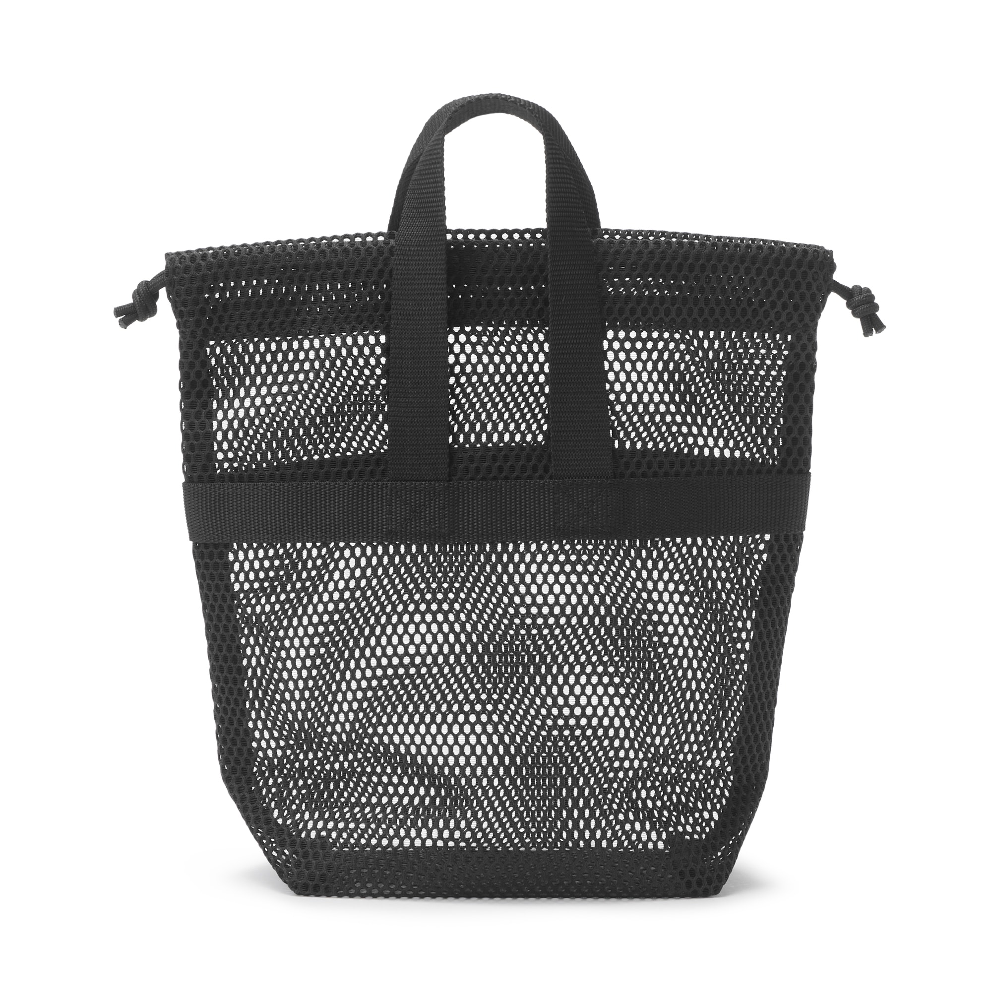 立体メッシュ持ち手付き巾着 | 無印良品