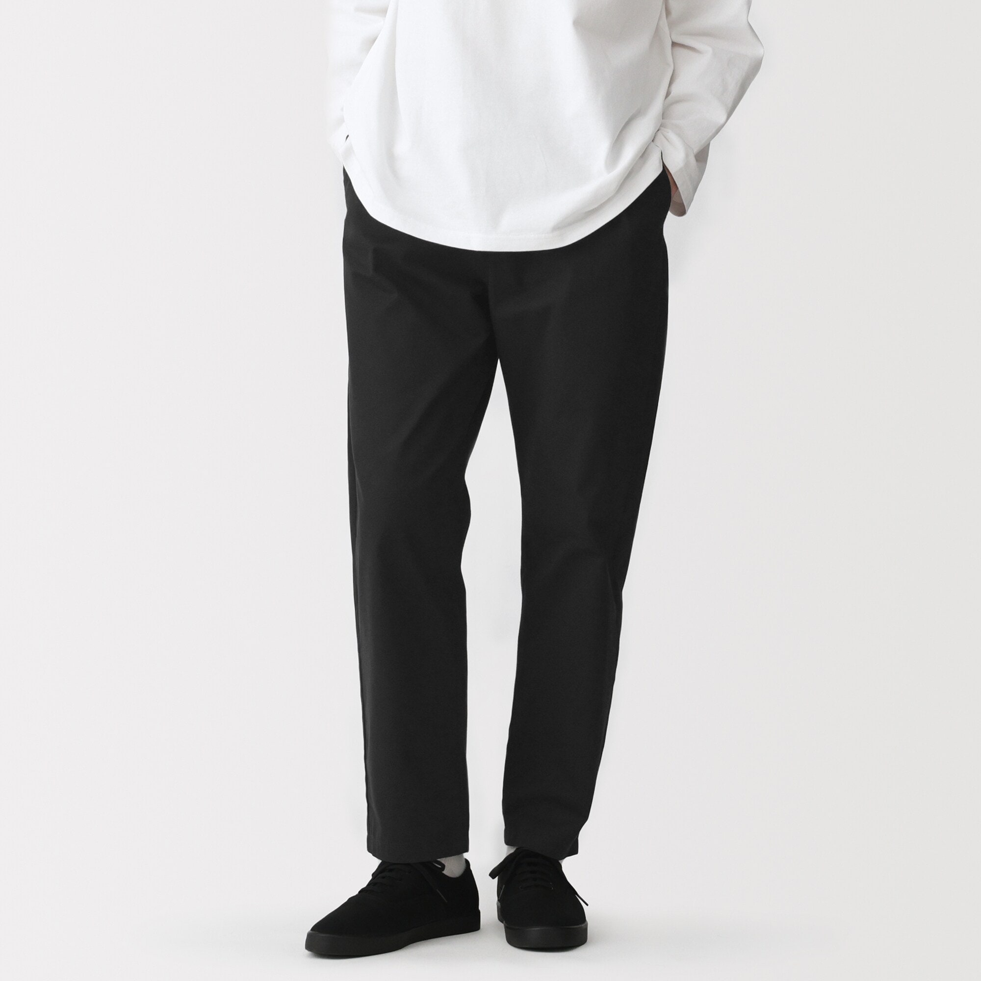 紳士 洗いざらしコットンイージーパンツ | 無印良品